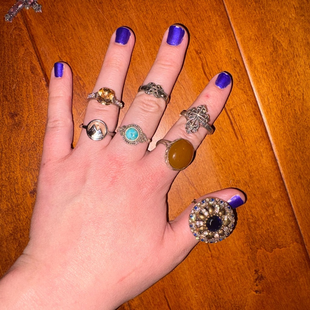 Whimsigoth rings